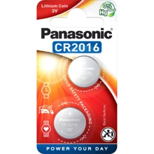 Батарейка Panasonic литиевая 3V CR2016 2шт. (CR-2016EL/2B): undefined undefined