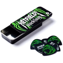 Медиатор Набор медиаторов DUNLOP PH112T1.14 HETFIELD'S BLACK FANG PICK TIN 1.14: Тип Медиатор