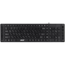 Клавиатура Acer OKW010 Black (ZL.KBDEE.012): Подключение проводное