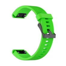Ремешок Garmin QuickFit 20 Dots Silicone Band Green (QF20-STSB-GRN): Цвет зеленый