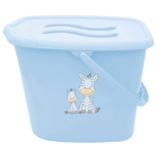 Відерце для памперсів Maltex Zebra blue блакитний (6906_35): Виробник Maltex