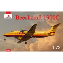 Модель Amodel Авіалайнер Beechcraft 1900C "DHL" (AMO72345): Виробник AMODEL