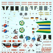 Декаль Authentic Decals для літака A-10C Warthog з місією маркування AD4868: Виробник Authentic Decals