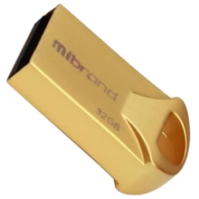 USB-флешка Mibrand 32GB Hawk USB 2.0 Gold (MI2.0/HA32M1G): Стандарт USB USB 2.0