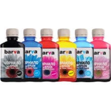 Чернила Barva Epson T048/T080/T081, 6х180г BK/C/M/Y/LC/LM (E081-180-MP): Цвет Yellow, Magenta, Black, Cyan, Light Magenta (Photo Magenta), Light Cyan (Photo Cyan)