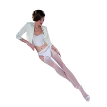 Колготки Gabriella Strip Panty Classic white 3/4: Для кого Для женщин