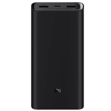 Внешний аккумулятор Xiaomi Mi Power Bank 3 20000mAh 2хUSB+USB-C 50W Black (PB2050ZM): Количество USB 3