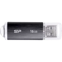 USB-флешка Silicon Power 16GB Ultima U02 USB 2.0 Black (SP016GBUF2U02V1K): Стандарт USB USB 2.0
