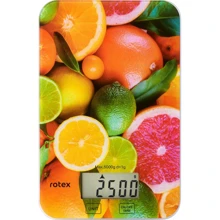 Ваги кухонні Rotex RSK14-C citrus: Тип конструкції с плоской плaтформой настольные