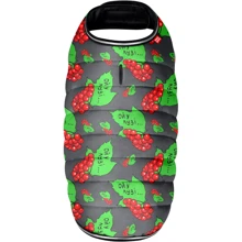 Курточка-накидка для собак Waudog Clothes рисунок Калина L А 41 см B 58-70 см С 42-52 см (505-0228: Тип Куртки