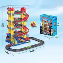Паркінг ToyCloud з ліфтом та машинками (1801A-12): Виробник ToyCloud