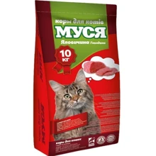 Сухий корм для котів Муся Яловичина 10 кг (4820097803683): Тип Сухий корм