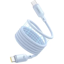 Кабель Baseus Cable USB-C to USB-C PicoGo Magnetic Liquid Silicone 240W 1m Blue (P10376800311-00): Тип USB-C - USB-C