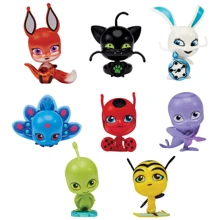 Фигурка Miraculous ЛЕДИ БАГ И СУПЕР-КОТ - Коробочка-сюрприз с квами (50500): Тип Персонаж мультфильма, фильма
