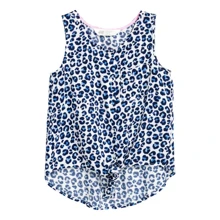 Блуза H&M 5114146 164 см темно-синяя: Тип Блузы