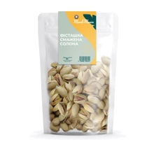 Фисташки Muesli Mania жареные соленые 80 г (9780205558445): Вес нетто 80 г