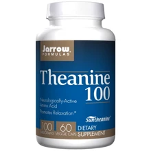 Аминокислота для спорта Jarrow Formulas L-Theanine 100 mg 60 vegetarian capsules: Вкус Без вкуса