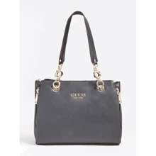 Женская сумка тоут Guess G Chain Girlfriend Satchel черная (HWVG7739090-BLA): Пол Женский