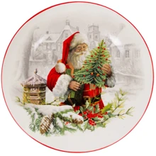 Тарелка Lefard Новый год 24.5 см (858-0121): Тип Тарелка