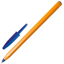 Набор шариковых ручек 20 шт BIC Orange Синий, пишущий узел 0,8мм, толщина линии письма 0.36 мм, Оранжевый корпус (3086121101113): Тип Шариковые