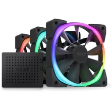 Кулер NZXT Aer RGB 2 120mm Triple Starter Pack Black (HF-2812C-TB): Рівень шуму, dB 33