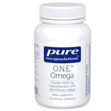 Pure Encapsulations O.N.E. Omega 60 caps Омега-3 (PE-01616): Тип Омега 3