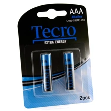 Tecro AAA bat Alkaline 2шт Extra Energy LR03-2B(EE): undefined undefined