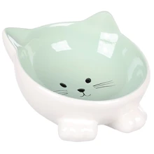 Керамическая миска Flamingo Puzi для котов 125 мл (59151): Тип Миски