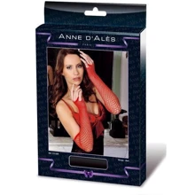 Митенки сетка Anne De Ales Red: Для кого Для женщин