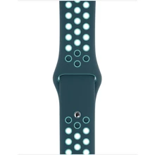 Аксесуар для Watch Apple Sport Band Nike Midnight Turquoise/Aurora Green (MXQX2) for Apple Watch 38/40mm: Виробник Apple