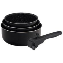 Набір ковшів Bergner Click & cook black 16/18/20 см (BG-31602-BK): Тип Ковш
