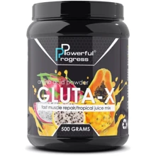 Аминокислота для спорта Powerful Progress Gluta Х 500 g /50 servings/ Tropical mix: Вкус Тропические фрукты