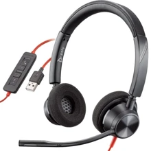 Наушники Plantronics Blackwire 3320-M USB-A (214012-01): Тип конструкции накладные
