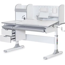 Детский стол Mealux Hamilton Multicolor G с полкой (BD-680 W/G MC+G с полкой): Тип Парта