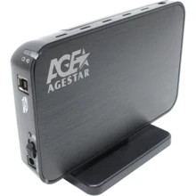 Аксессуар для накопителя AgeStar 3UB 3A8 Black: Тип аксессуара Внешний карман
