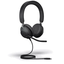 Навушники Jabra Evolve2 40 SE MS Stereo USB-C (24189-999-899): Тип конструкції накладные