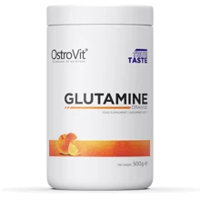 Амінокислота для спорту OstroVit Glutamine 500 g /100 servings/ Orange: Смак Апельсин