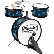 Барабанная установка First Act Discovery Black W / Blue Stars + сидение (FD3018): Производитель FIRST ACT