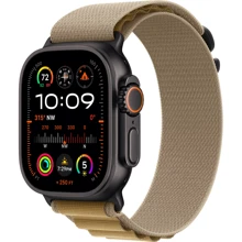 Apple Watch Ultra 2 2024 GPS + Cellular 49mm Black Titanium Case з Tan Alpine Loop - Small UA: Розмір 49mm