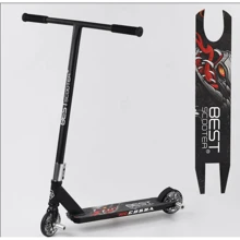 Трюковый самокат Best Scooter Cobra Черно-серебристый (CB-00959): Количество колес 2