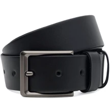 Чоловічий ремінь Borsa Leather чорний (125vfx79-black): Стать Мужской