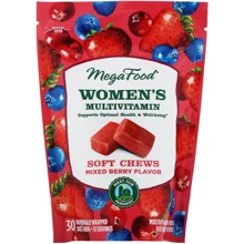 MegaFood Women's multivitamin Мультивітаміни для жінок зі смаком ягід 30 жувальних цукерок: Тип мультивітаміни