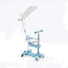 Самокат 5в1 Skyper (BT-41722): Количество колес 3