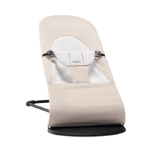 Крісло-шезлонг BabyBjorn Balance Soft бежево-сірий Джерсі: Тип шезлонги