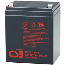 Аккумуляторная батарея CSB 12V 5Ah HR1221WF2: Тип AGM