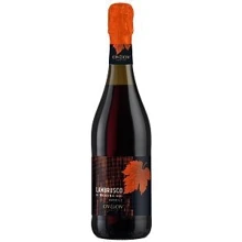 Вино Le Foglie Lambrusco di Modena Rosso DOC Amabile (красное, игристое, полусладкое): Объем, л 0.75