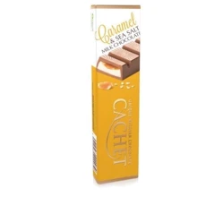 Шоколадний батончик Cachet Caramel & Sea Salt Milk Chocolate 70 г (DL13588): Вага, г 70