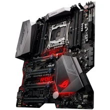 ASUS ROG RAMPAGE VI APEX: Разъемы на плате SATA 3.0