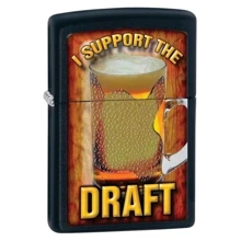 Зажигалка Zippo 218 I SUPPORT THE DRAFT (28294): Производитель Zippo