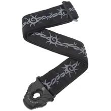 Ремень гитарный PLANET WAVES PW50PLA04 Planet Lock Guitar Strap, Barbed Wire: Производитель PLANET WAVES